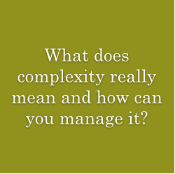 Complexity tool