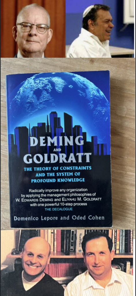 Deming and Goldratt: the Decalogue book cover